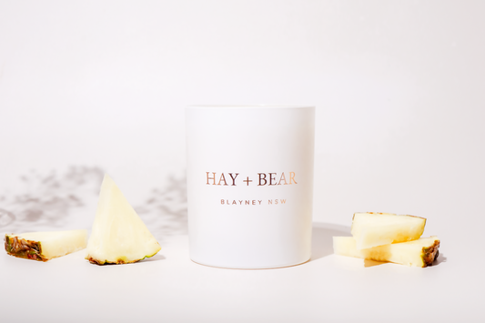 Pineapple Driftwood Soy Candle